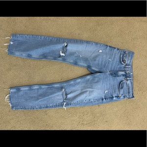 zara boyfriend jeans!